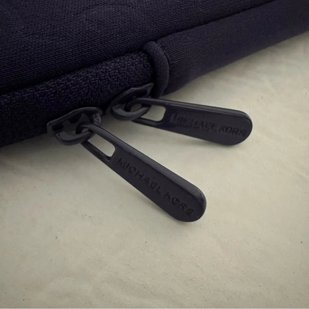 Michael Kors Purple Padded zip around iPad holder